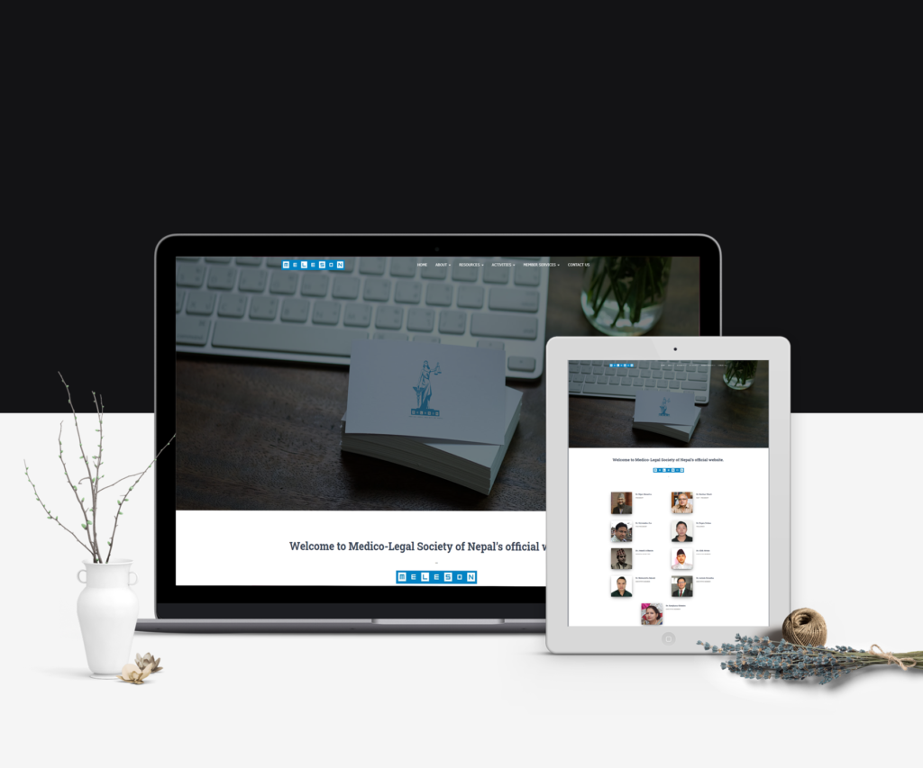 Meleson Website Mockup 1024x853